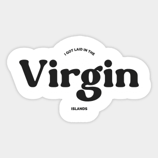 american virgin islands, us virgin islands, us virgin islands clothing, virgin islands Sticker